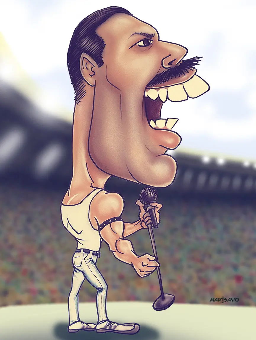 Entertainment character artwork