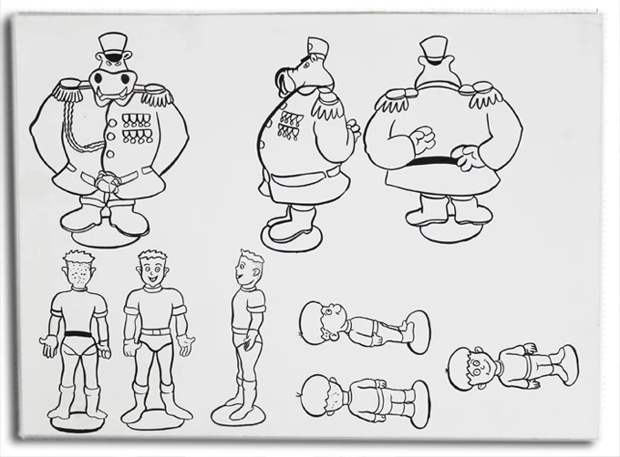 Character construction and turnaround studies