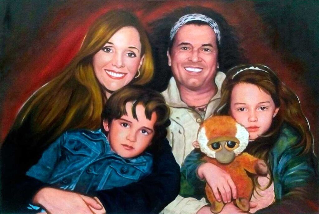 Carlos Vives oleo